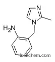 Molecular Structure of 915922-95-1 (2-[(2-Methyl-1H-imidazol-1-yl)methyl]benzenamine)